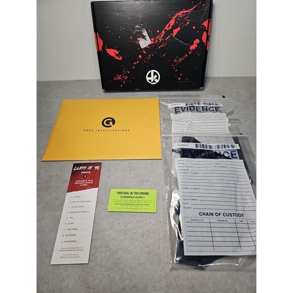 Hunt A Killer Class Of '98 Episode 5 Mystery Game NEW Sealed - Picture 1 of 5